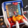 Children Car Machine Coin Racing Breakthrough Funny Table Toy With light Sound Kids Toys Party Game Educational Boy Gift 2