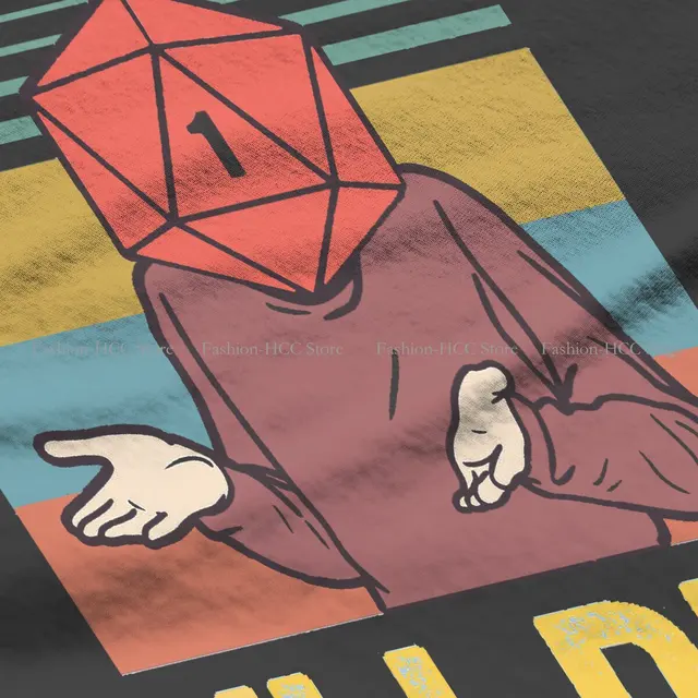 Guess I'll Die D20 티셔츠: 빈티지 매력과 편안함이 결합된 독특한 스타일