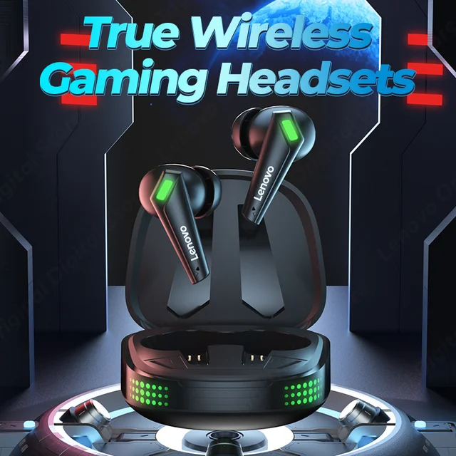 Lenovo XT85 Wireless Headphones In Ear Gamer Headsets Noise Isolating Noise Cancellation Bluetooth Earphones Built-in Mic 2