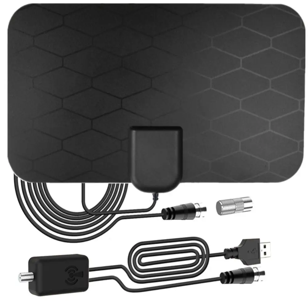 TV Antenna Protable Indoor Digital DVB-T2 3000 Miles Range 4K 8k HDTV 1080p Receiver Amplifier Booster For tv box Car