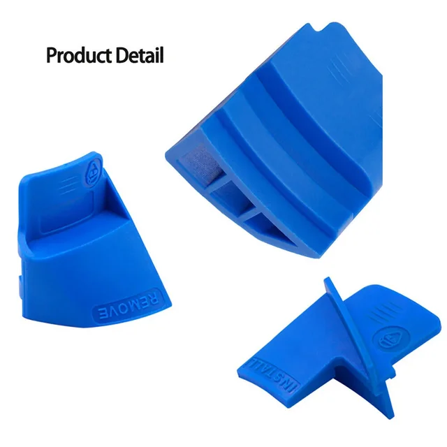 2pcs Auto Stretch Belt Remover And Installer Car Ribbed Drive Belt Removal Tool Blue Plastic Aux Belt Removal Installer Tool Set 4