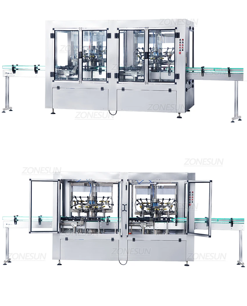 ZONESUN ZS-WB12A Full Automatic Pet Recycle 12 Heads Glass Bottle Washing Drying Machine Milk Rotary Wine Plastic Bottle