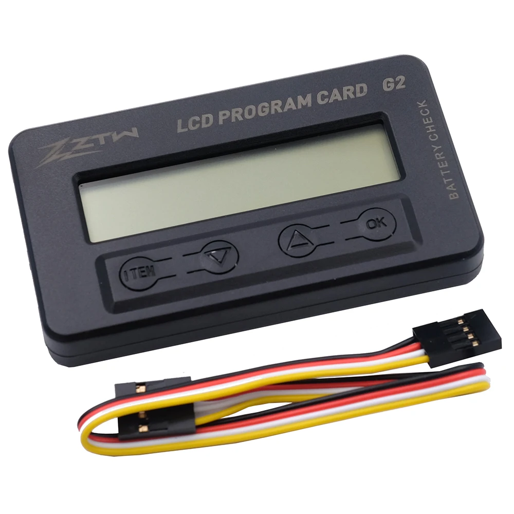 Program Card Brushless Esc Brushless Rc Esc Program Card Esc Rc Car
