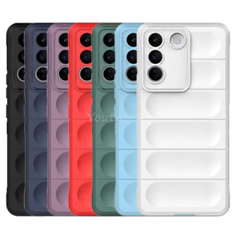 

For VIVO V27E Case Silicone TPU Capa Protector Anti-drop Case VIVO V27E Cover For VIVO V27E V25 V25E V27 V29 Lite Case