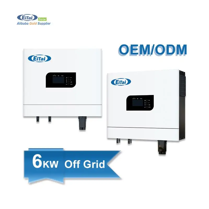 

Pv Panels Inverters Household Manufacturer 6Kw 3 Phase Off Grid Power Invertor For Solar Panels System