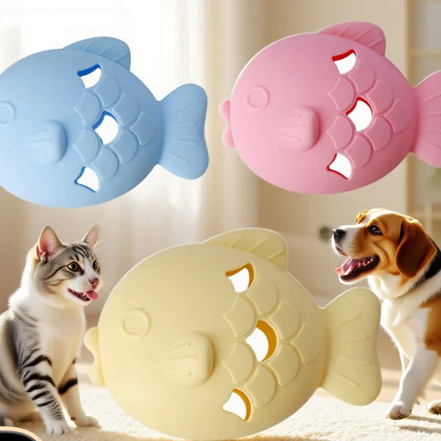 Pet Puzzle Feeder Toy for Dogs & Cats, Interactive Slow Feeder Leakage Toy, Mental Stimulation Chew Toy, Pet Interactive Gadget 3