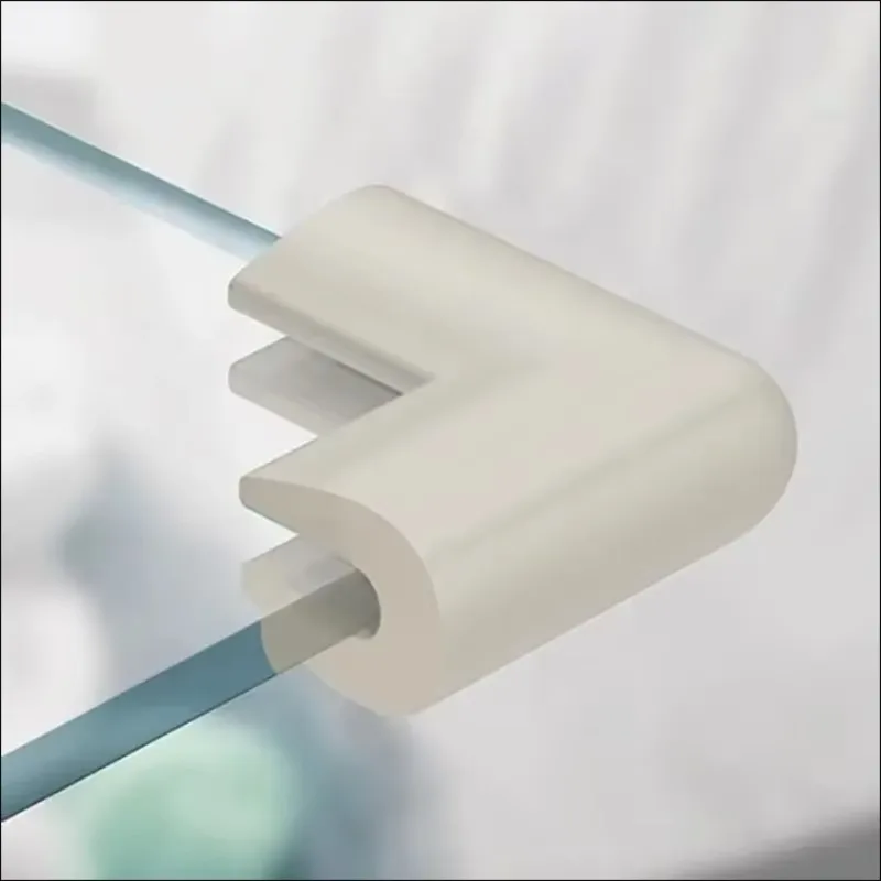 Table Corner Protector 4pcs Baby Safety Corner Protector Child Protection Glass Coffee Table Angle Table Corner Protector Tape Baby Head silicone table corner protector table edge protector furniture anti collision strip head protector