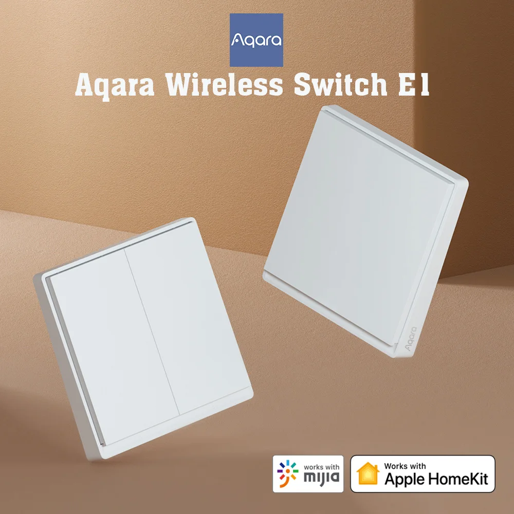 E1 Wireless Switch Zigbee Smart Wall Switch Smart Dual Control One Key Control E