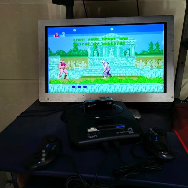 Console de jeu vidéo TV rétro HD sans fil C-61 pour Genesis pour MegaDrive  jeux 16 bits prenant en charge la carte et la cartouche TF - AliExpress