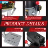 340W Mini Metal Bench Table drill Stoke 25mm 110V / 220V 4