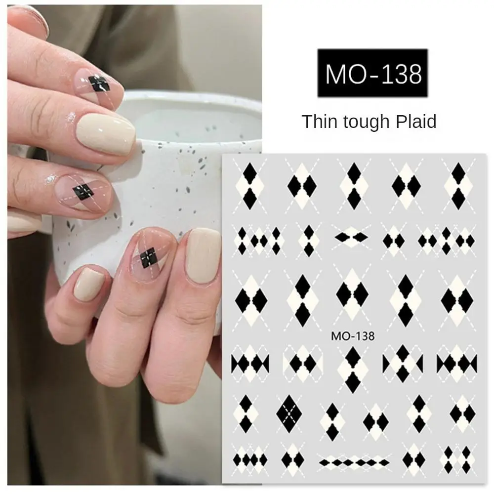 독특한 질감 무독성 및 안전 접착 데칼, 편리한 패션 뷰티 액세서리, 아플리케 네일 스티커, 2 개