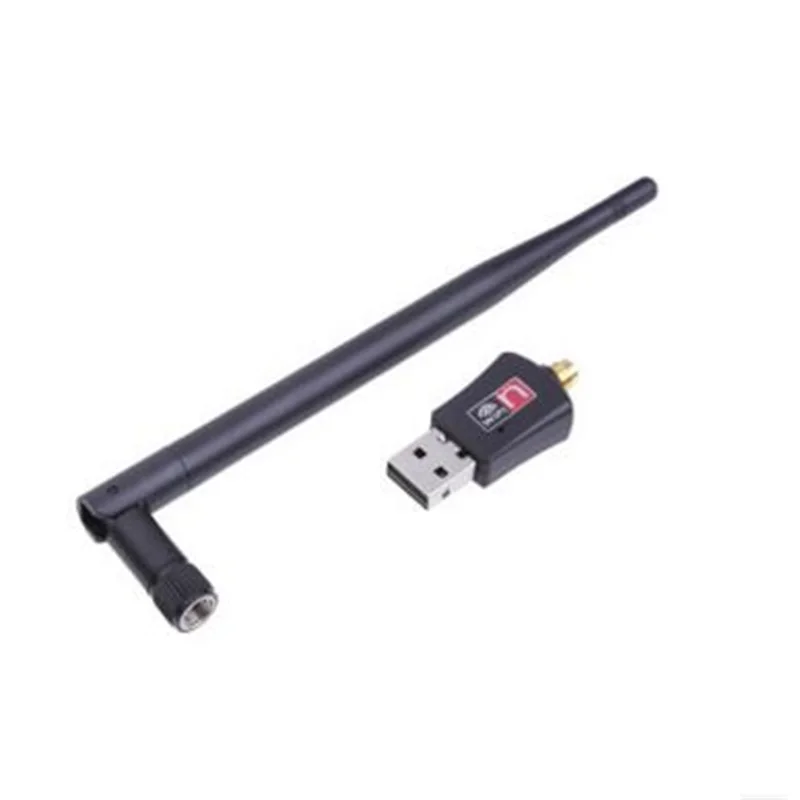 300M USB Wireless WiFi Network Adapter Card 5dBi Extended Antenna forfor computer Laptop PC Wifi Receiver