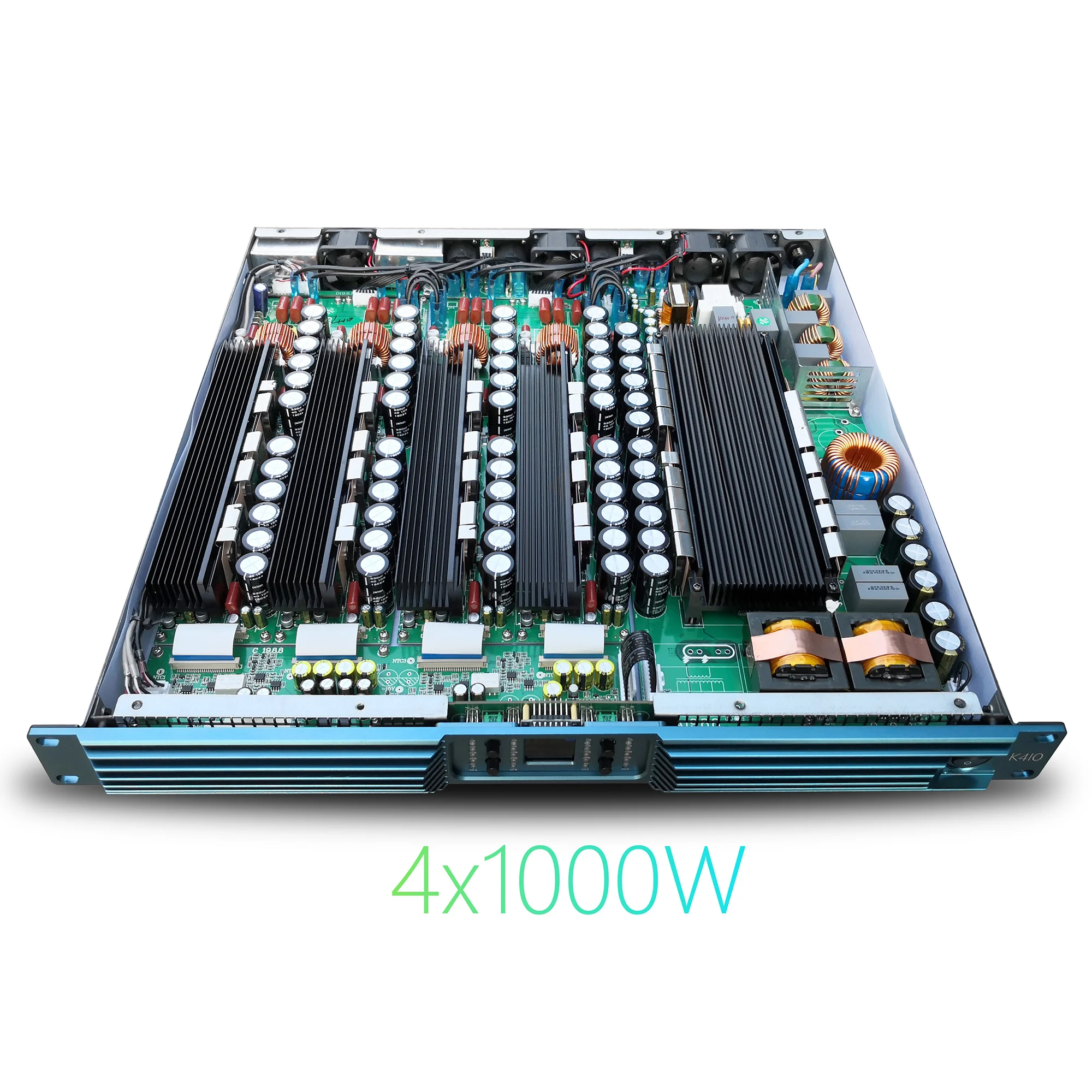 Betagear 4X 3000W Subwoofer Amplifier Aduio Powerful Professional Amps Class D 4-Channel PFC 90V-270V Stable 2&Omega; 11000W Max