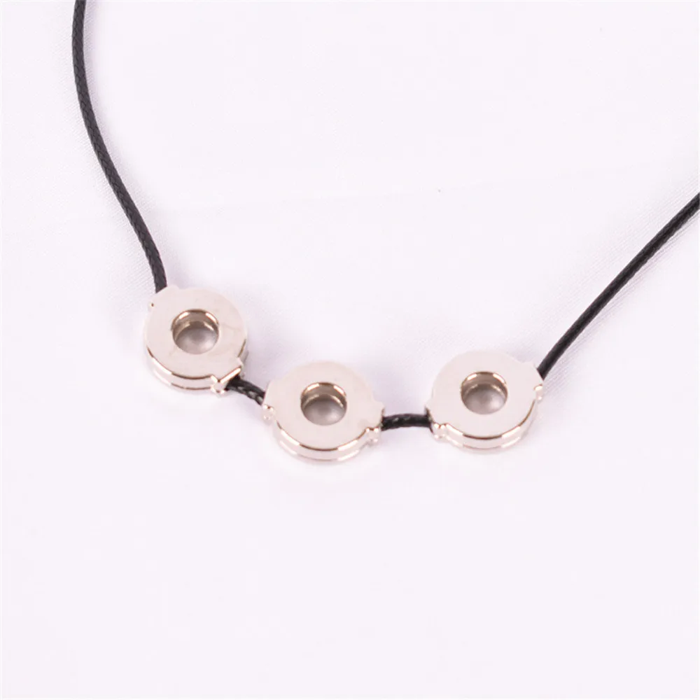 Buy Tiny Tim Anime Alloy Itachi Necklace Cosplay Titanium Steel Cosplay 3  Loops Necklace for Men and Women(3C Itachi Necklace) at Amazon.in