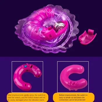 2Pcs Strong Stimulus Nipple Clamps Vibrators Sex Toys For Women Sucker Clips Female Breast Stimulator BDSM Adult Toys 2