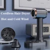 New Cordless Hair Dryer Touch Screen Control Portable for Travel Home Wireless Blower 15000mAh 300W Hot and Cool Air Strong Wind 4