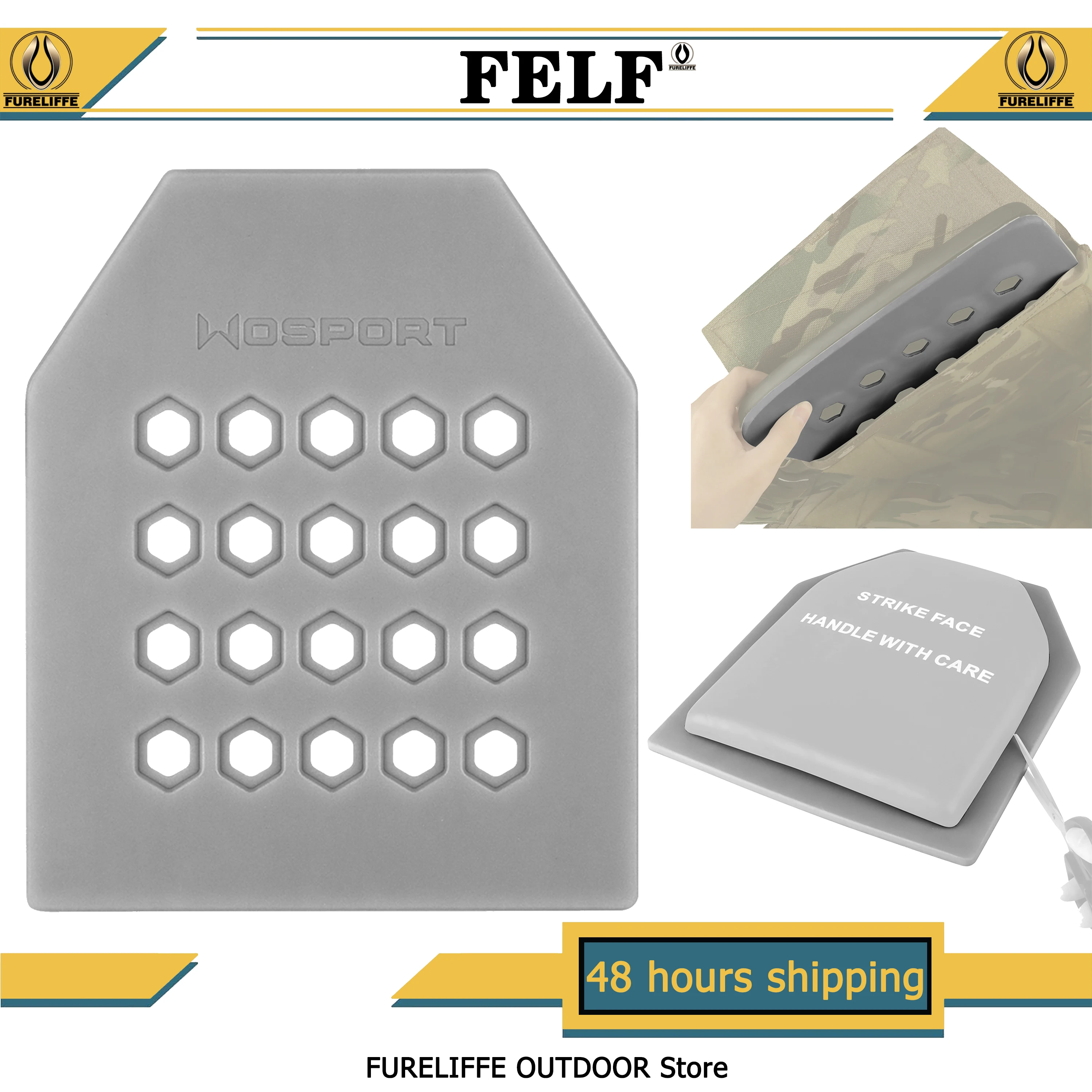 New-military-tactical-EVA-bulletproof-plate-liner-ultra-thin-design-can ...