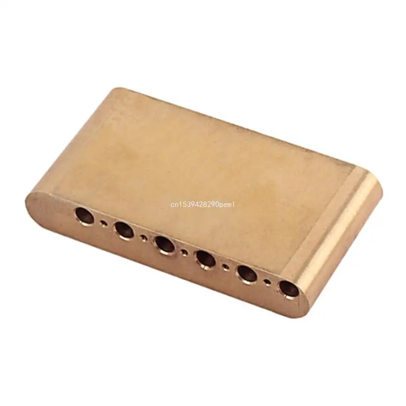 

Guitar Tremolo Bridge Standard Brass Tremolo Block 10.4mm Single Rock System 74mm Guitar Accessories for Fender