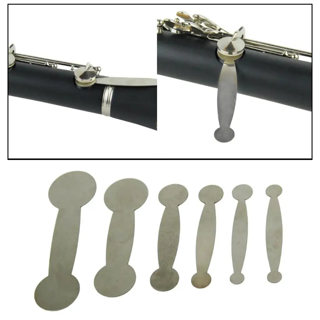 Clarinet Pads Repair Tools Clarinet Oboe Bassoon Tube Woodwind 6Pcs/Set