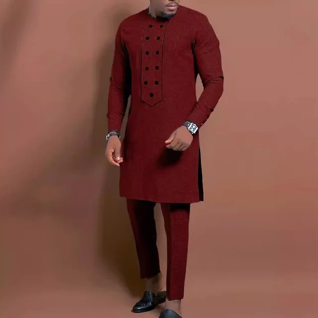 Kelechi Long Sleeve Button Outfit - Image 5
