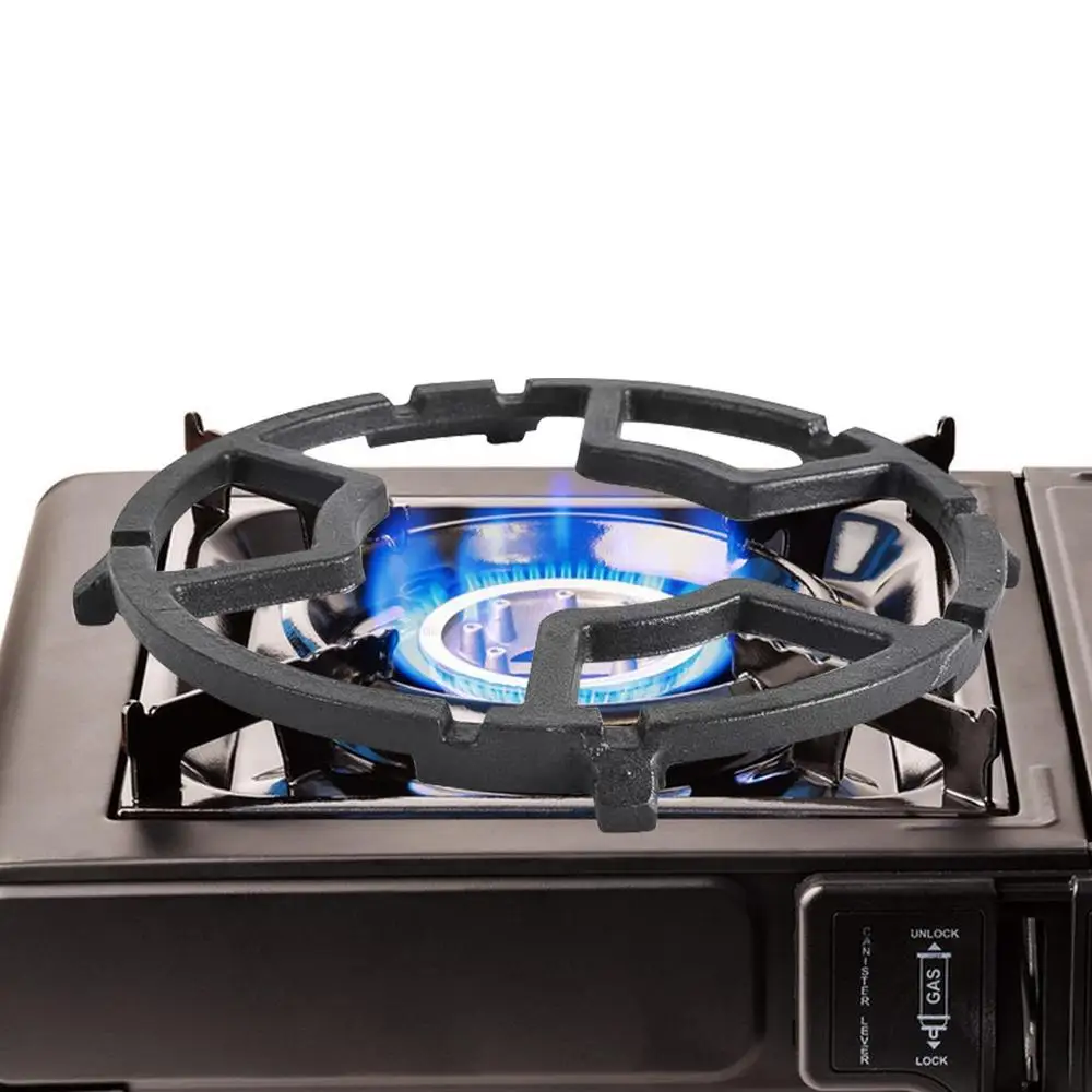 Description Picture 2 of itemNon Slip Iron Stable Wok Ring Cast Iron Stove Trivets For Kitchen Wok Cooktop Range Pan Holder Stand Stove Rack Milk Pot Holder