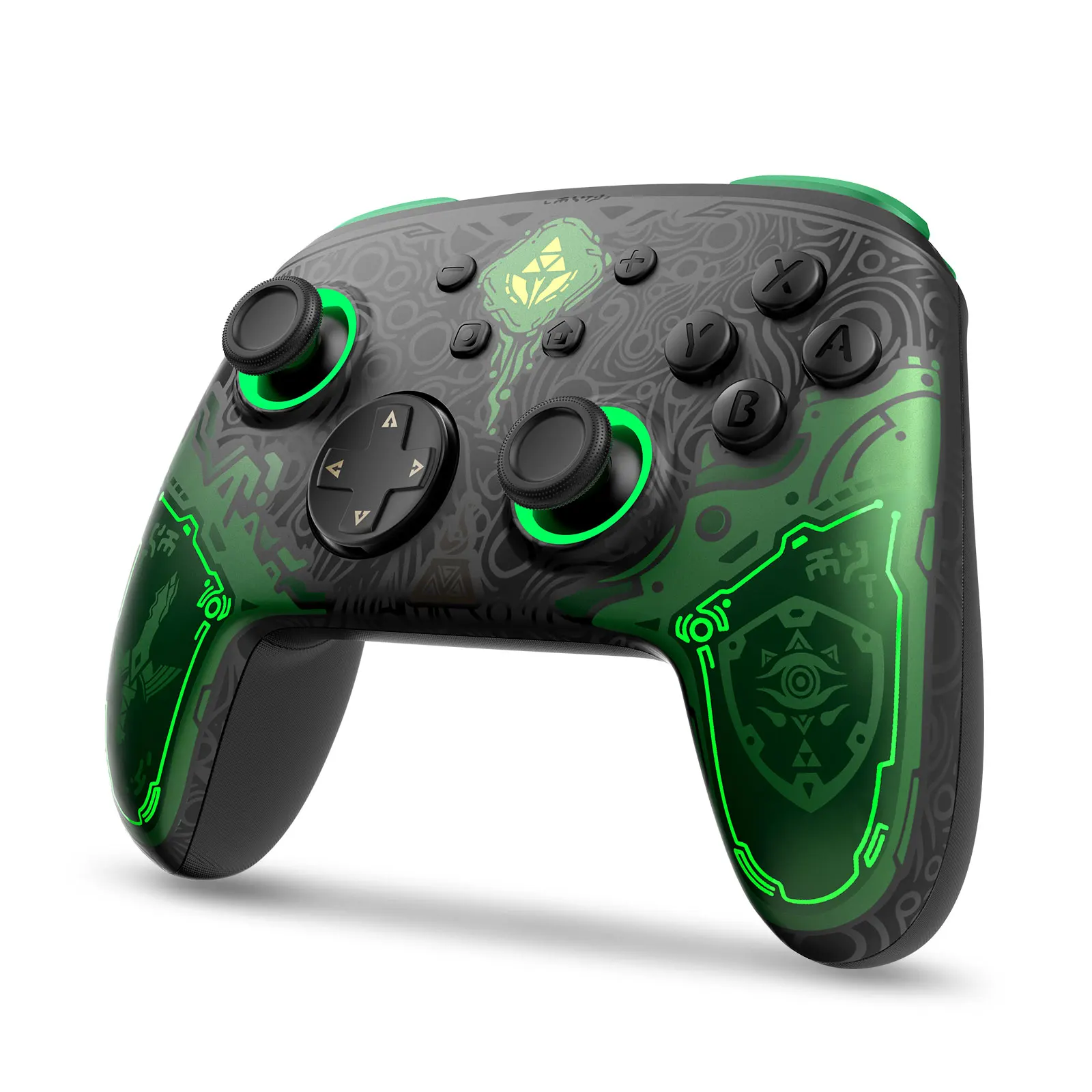 IINE Falcon Zelda Pro Controller Wake Up Support NFC Amiibo Compatible Nintendo Switch Switch OLED PC Steam
