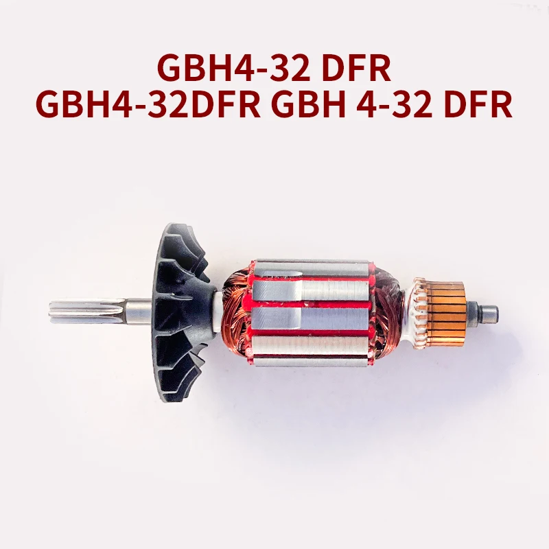 GBH4-32 DFR Armature Rotor Accessories for Bosch GBH4-32 DFR Hammer Armature Rotor Armature Anchor Replacement Parts