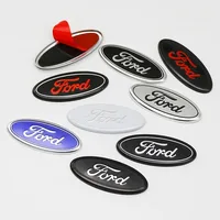 Badge central de volant de voiture, autocollant, accessoires d'intérieur pour Ford F150 Focus Ranger Fiesta Transit Mustang Mondeo 1