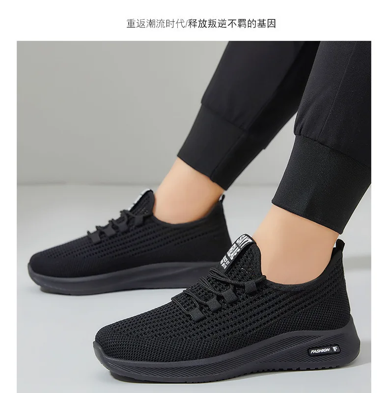 Men's Summer Single Shoes Breathable Casual Shoes Hollow Mesh Comfortable Soft Sole Sports Shoes tenis masculino