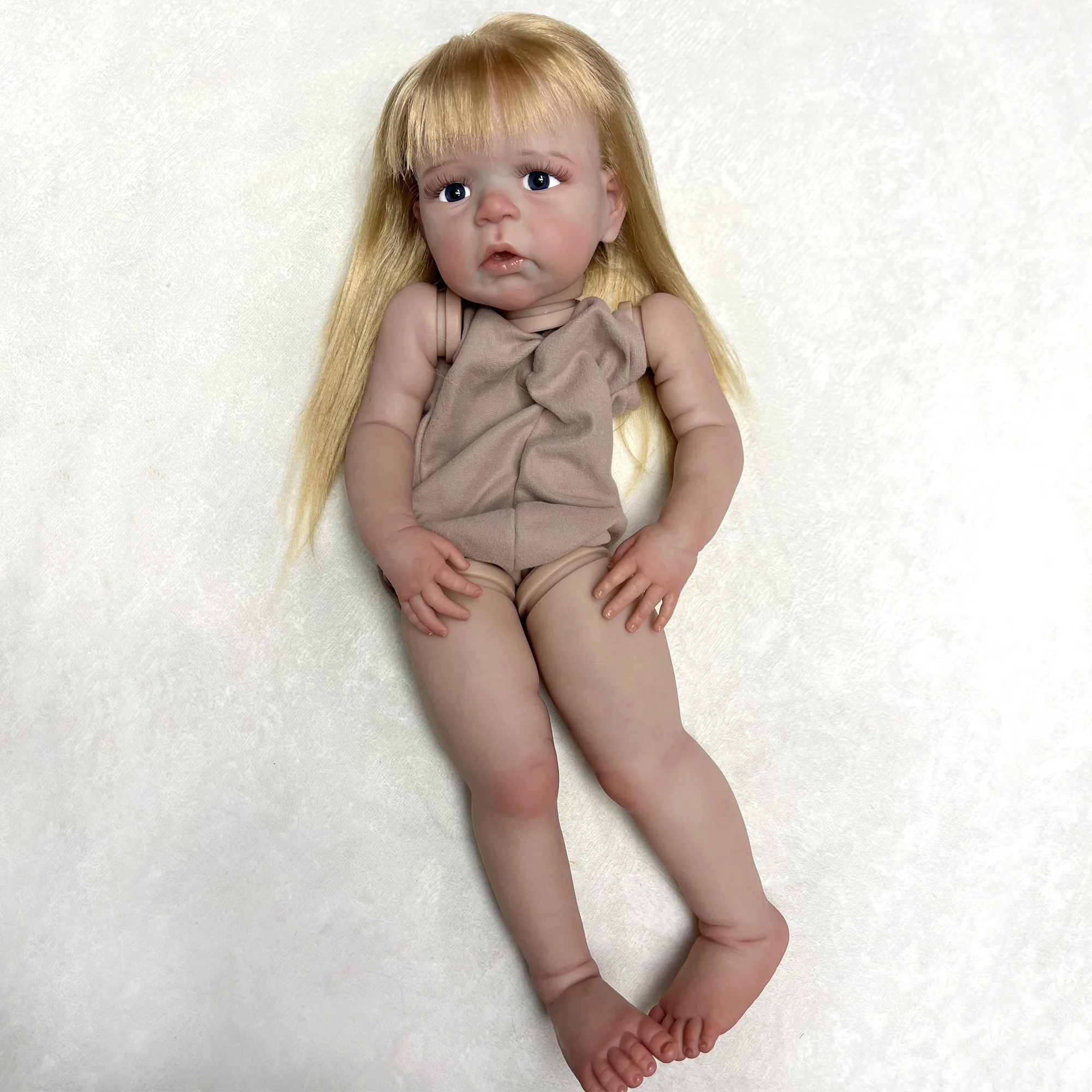 女の子のための26インチの現実的な手作りの赤ちゃん人形,タペイン