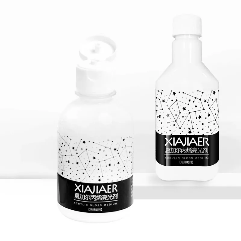 Acrylic pigment brightening agent Protective paint brightening agent Painting medium 250ML acrylic toner 4