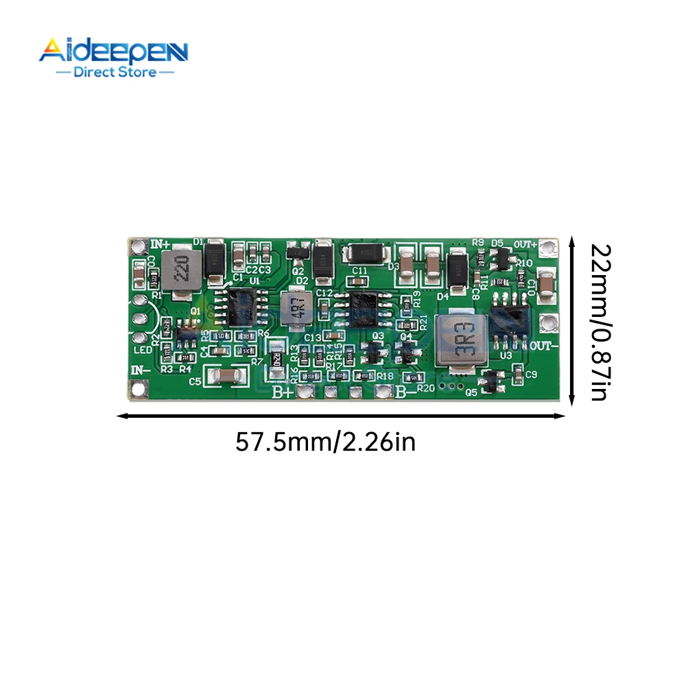 DC 12V 36W 3A Fast Charge UPS Power Supply / 3S 18650 Lithium Battery Charger Module DC-DC Step Up Booster Converter 12V uninterruptible power supply portable ups mini ups