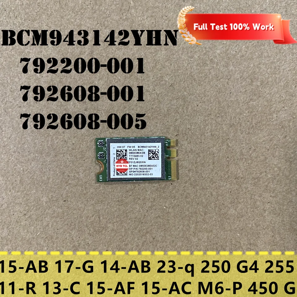 BCM943142YHN-WiFi-WLAN-card- 