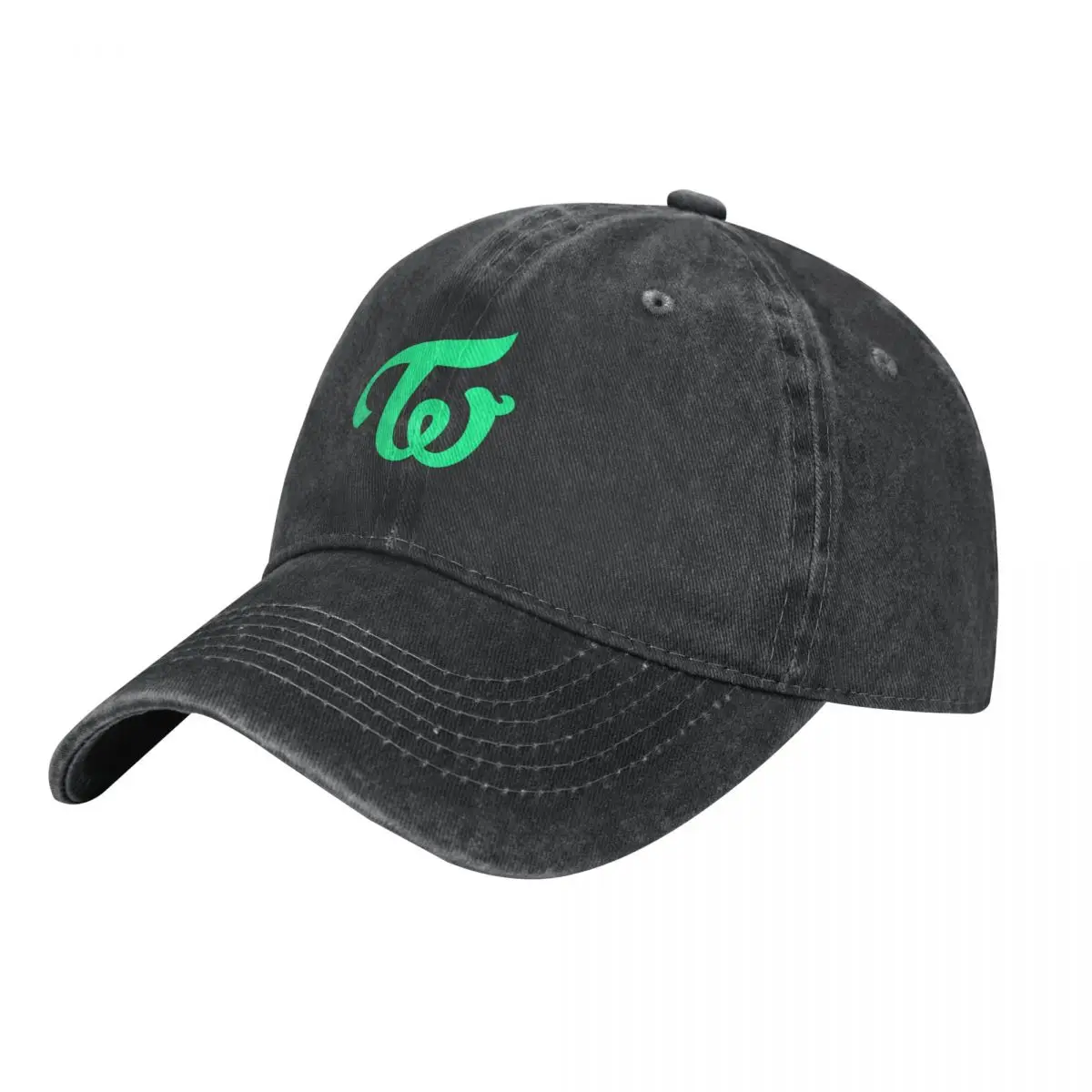 Twice Seaoam Green Logo Icon Cappello Da Cowboy Snapback Cap Gentleman Hat Custom Cap Ball Cap Donna Caps Uomo