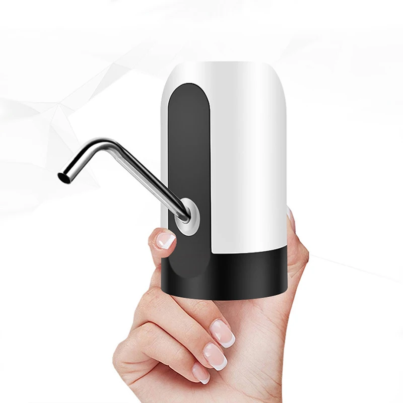 Portable Water Dispenser Automatic Water Bottle Pump Electric Cold Water Dispenser for Garrafon USB Rehargable Switch Drinking 6