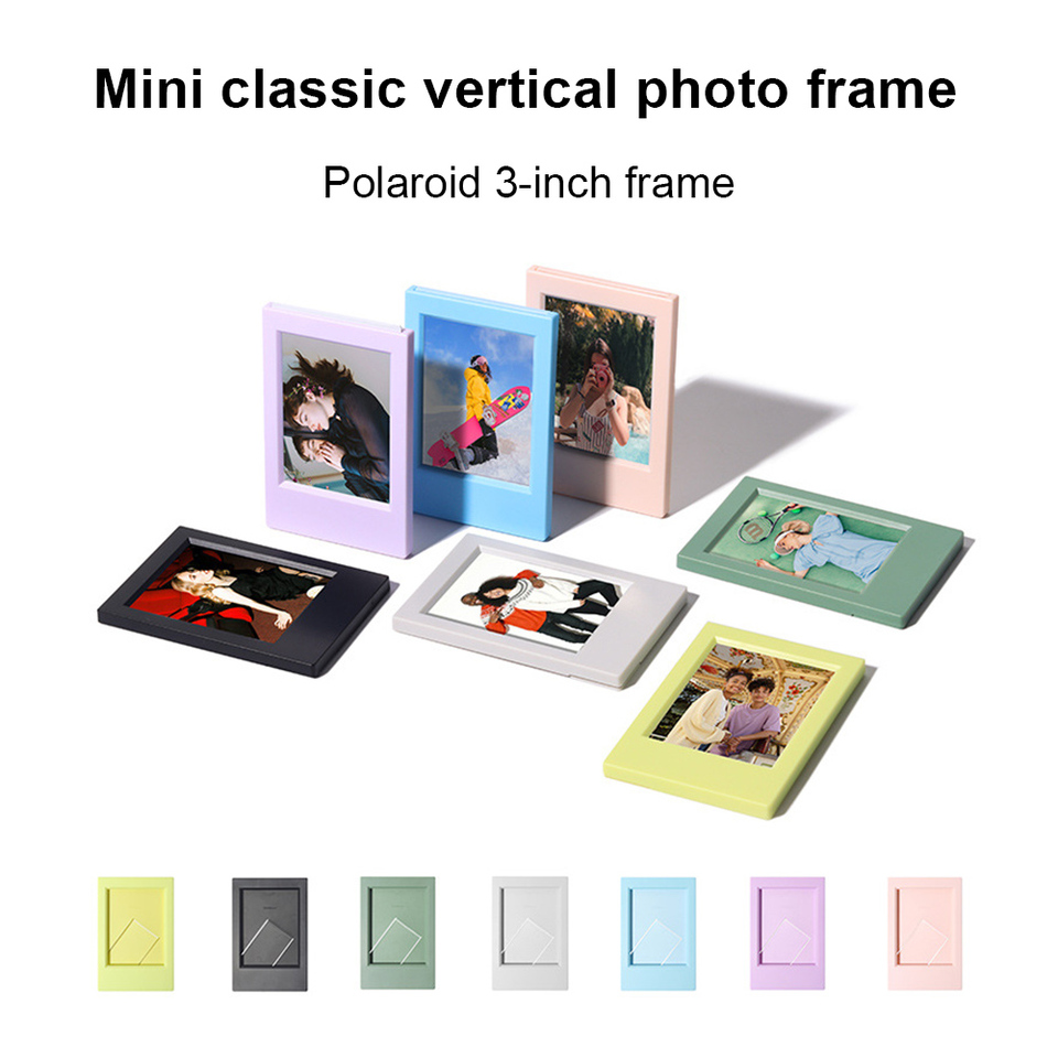 3-Inch Mini Film Vertical Frame Color Frame For Fuji Instant Film Cameras Instax Mini 12 11 7+ 9 90 Link Play EVO Vertical Frame