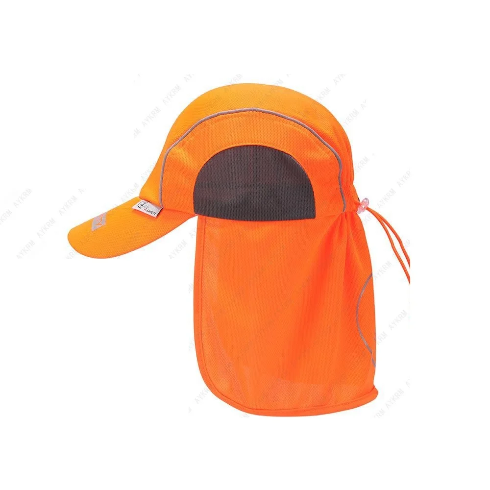 Bonnet Réfléchissant D'hiver - Haute Visibilité Pour Course, Vélo, Pêche Nocturne - Laine, Tour De Tête 54-62 Cm