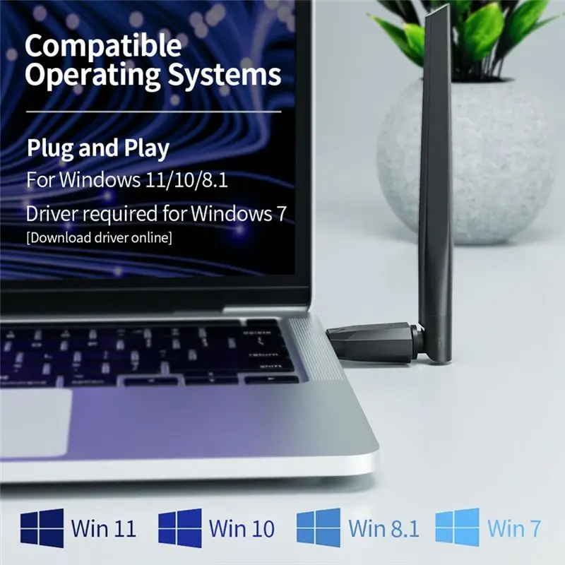 USB 어댑터 블루투스 6.0 200M USB 동글 무선 음악 오디오 수신기 송신기 BLE/EDR PC 마우스 키보드용