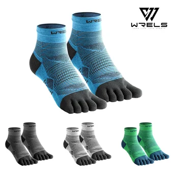 COOLMAX Five-Finger Running Sport Socks 1