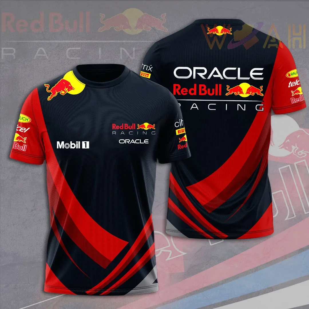 2025 Men’s Red Bull Sports T-Shirt – Racing & Cycling Training Top 6