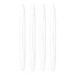Durable PVC Car Door Edge Protector - Waterproof, Flexible, Self - Adhesive Anti - Collision Strips (4 - Pack) (Transparent 4pcs)