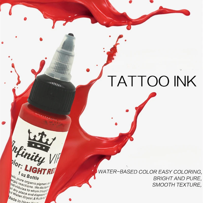 Tattoo Ink Body Painting Tattoo Ink Permanent Makeup Coloring Pigment Eyebrows Eyeliner Tattoo Paint Body Eternal 30Ml