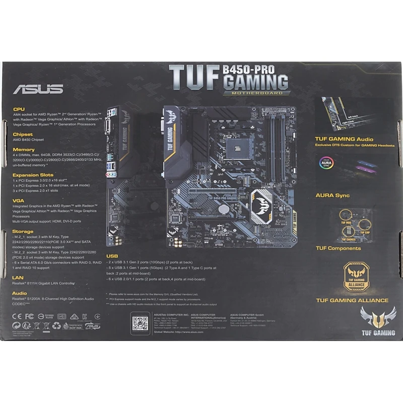 Asus Tuf B450m Pro S Купить