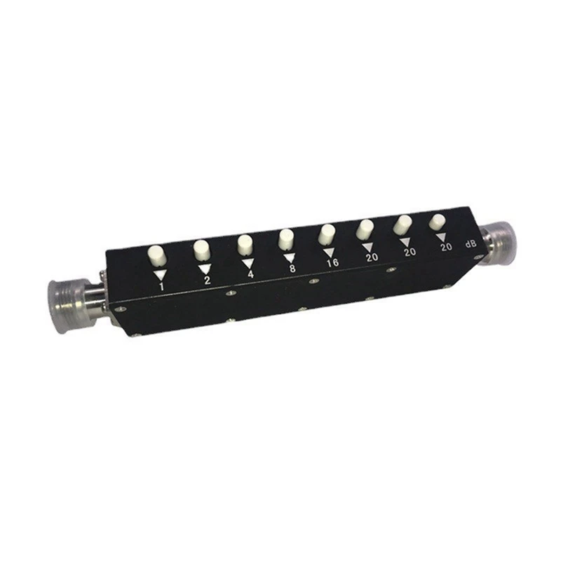 

RF POWER Stepped Variable Key Button Press Step Attenuator Replacement Parts Accessories RF N-F 5W 3Ghz 90DB