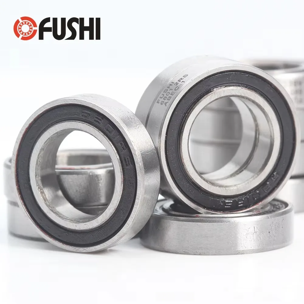 10PCS Thin Section Metal Sealed Shielded Bearing 6800RS 6801RS 6802RS 6803RS Orange Black Blue Seal Ball Bearings