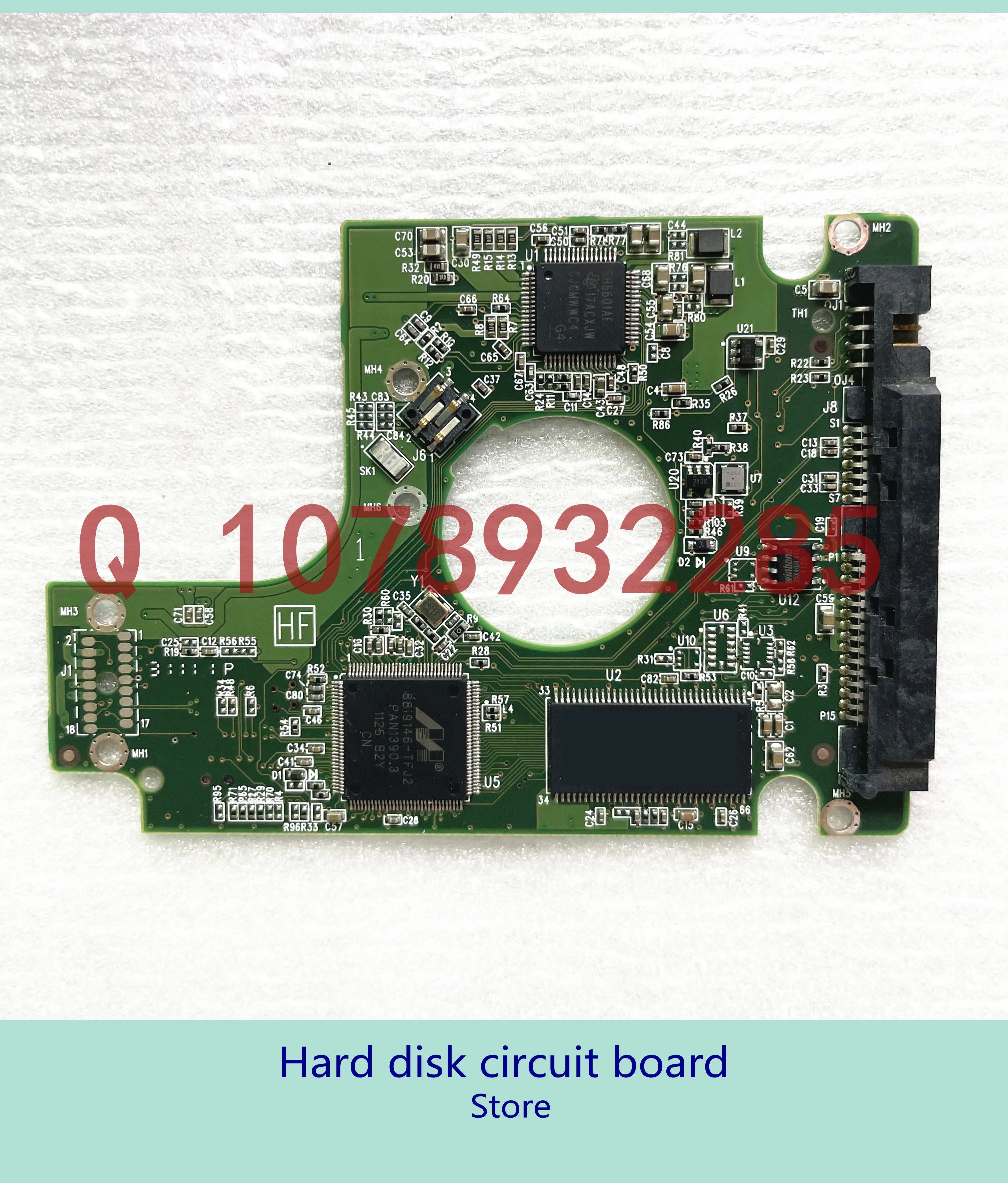 2060-771692-005 REV A WD HDD PCB / 771692-205 771692-D05 771692-505 771692-905 / WD5000BPVT,WD7500BPVT,WD3200BPVT,WD10TPVT