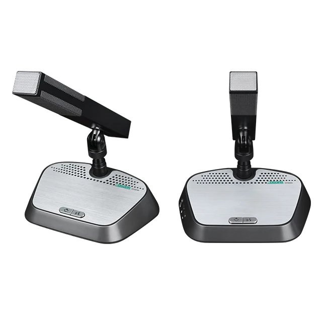 Gooseneck Desktop Audio Wireless Conference Microphone Systems Dante Hand In Hand Table Conference President Deman Microphone
