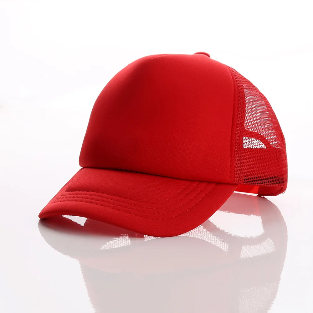 2022 New Baseball Cap for Kids Baby Boy and Girls Summer Fashion Visors Cap Boys Girls Casual Snapback Hat Mesh Hip Hop Hats baby accessories doll	