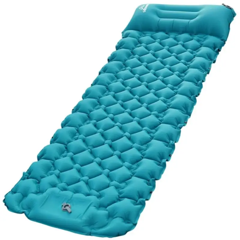 

Outdoor Camping Sleeping Pad Inflatable Mattress Travel Mat Folding Bed Ultralight Air Cushion Backpacking Hiking Trekking Tool