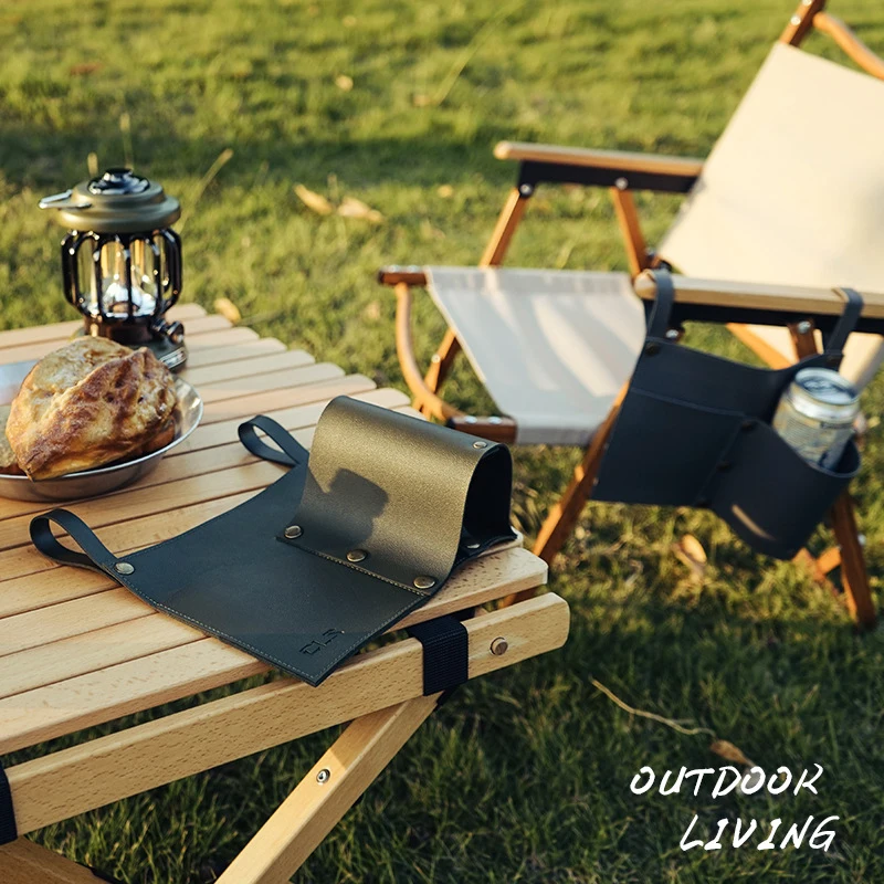 Description Picture 3 of itemOutdoor Camping Chair Storage Bag Folding Table Side Hanging Mesh Bag Portable Camping Shelf Hanging Pocket